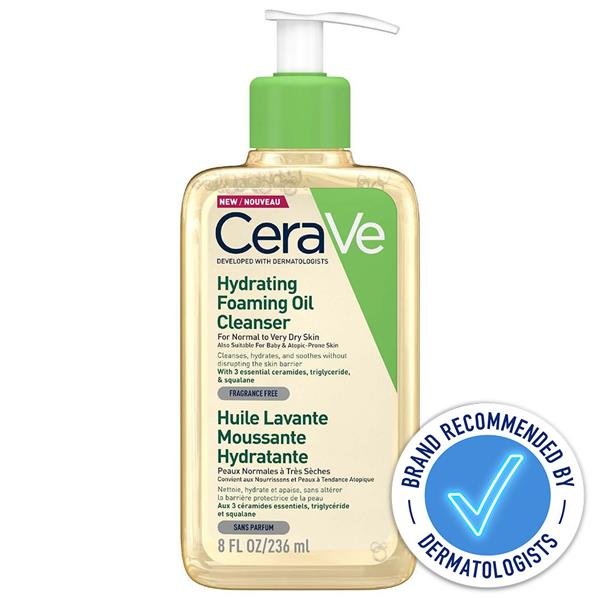 Cerave Hydrating Foaming Oil Cleanser 236ml