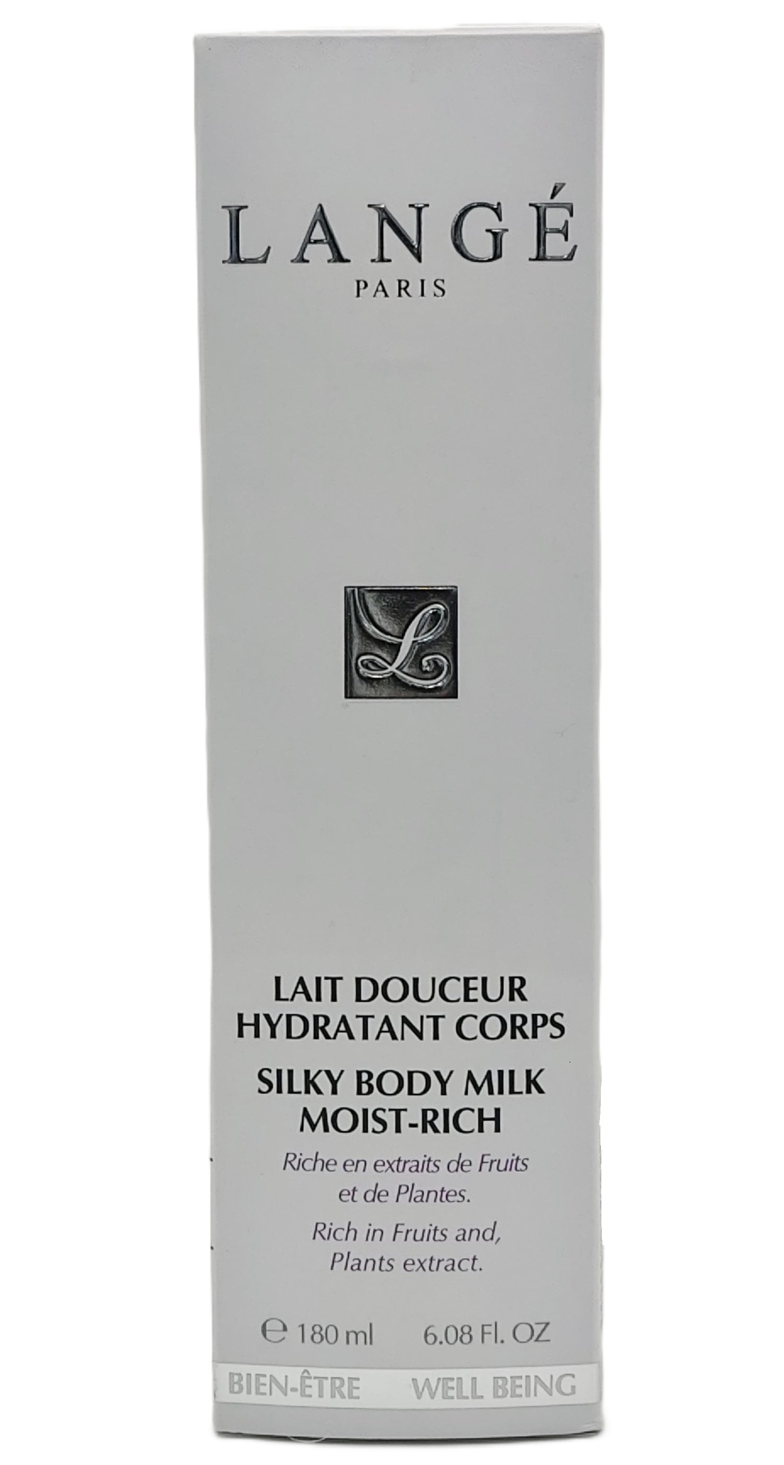 LANGE SILKY BODY MILK MOIST-RICH 180ML