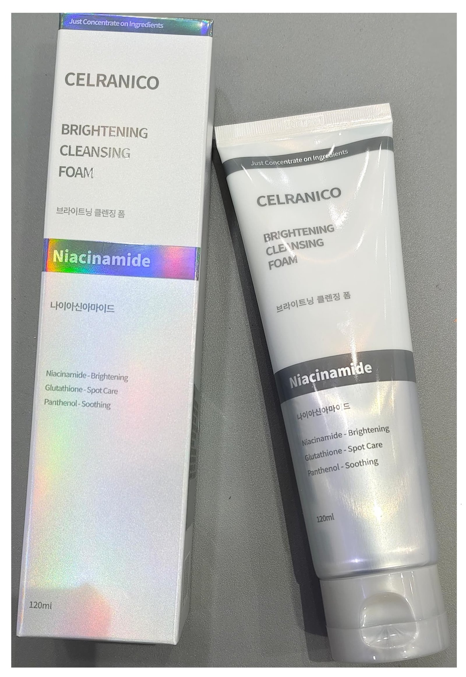 CELRANICO Niiacinamide Brightening Cleansing Foam 120 ml	