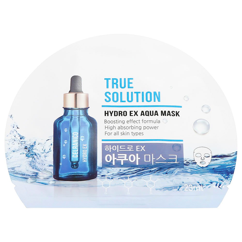 CELRANICO TRUE SOLUTION HYDRO EX AQUA MASK 23ML	